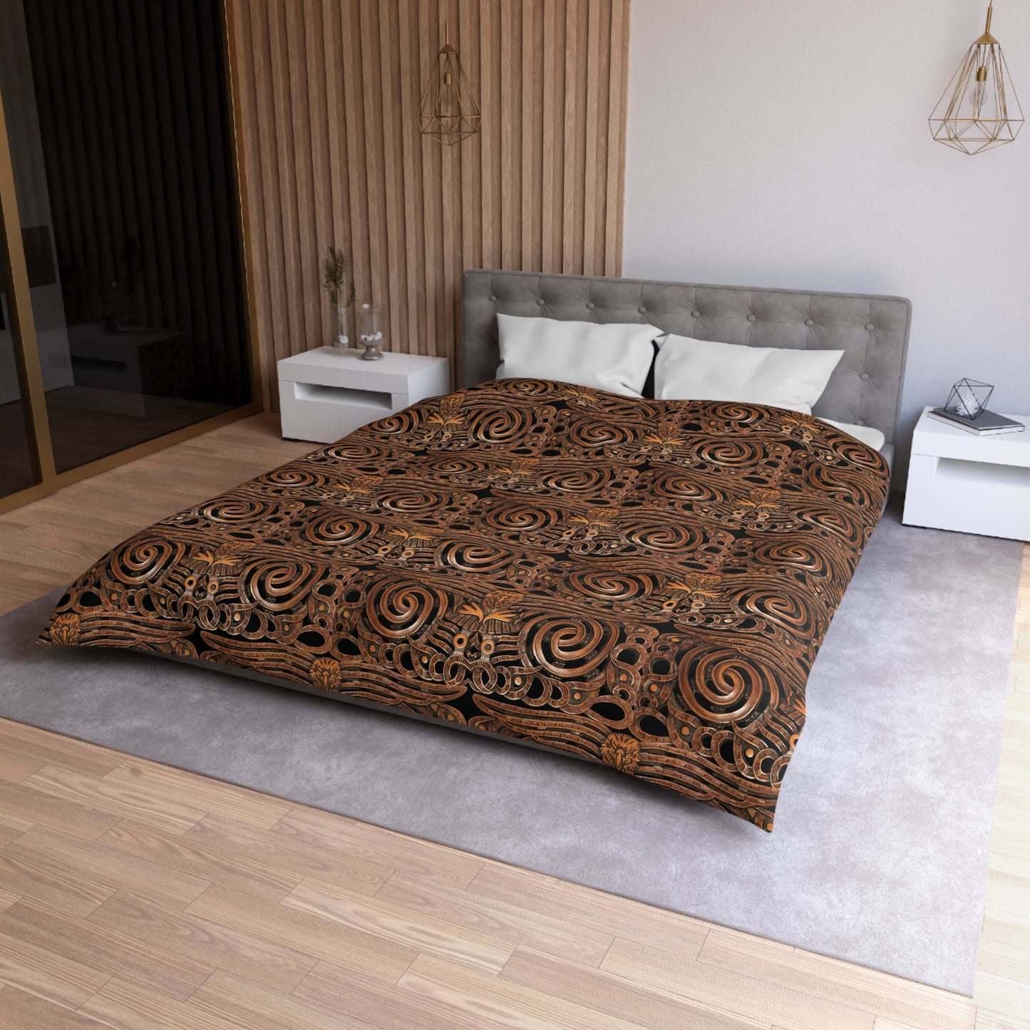 Maori Microfiber Duvet Cover